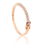 10K Gold Diamond Bangle Bracelet – Flower Setting with Round Cluster – 1.24 CTW