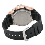 Casio G-Shock DW6900RL Diamond Bezel - Rose Steel / Black & 4.60 CTW