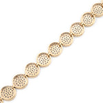 Diamond Tennis Bracelet Cluster Round Stone Setting - 10KT Gold & 3.30 CTW