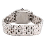 Custom Diamond Cartier 22MM Panthère Watch – Iced Out Stainless Steel Roman Dial – 7.80 CTW