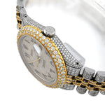 Rolex DateJust 36MM Diamond Bussdown - Arabic Number Diamond Dial & 13.00 CTW