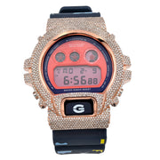 Casio G-Shock DW6900B Diamond Bezel - Billionaire Boys Club & 7.20 CTW