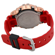 Casio G-Shock DW6900TR Diamond Bezel - Rose Steel / Red & 4.60 CTW