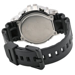 Casio G-Shock DW6900U Diamond Bezel - White Steel / Black & 4.60 CTW