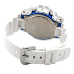 Casio G-Shock DW6900HDS Diamond Bezel - White Steel / White & 4.60 CTW