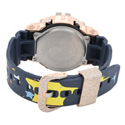 Casio G-Shock DW6900B Diamond Bezel - Billionaire Boys Club & 7.20 CTW