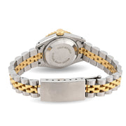 Custom Diamond Bezel Rolex 26MM DateJust Watch – Two Tone 10 Pointer MOP Dial – 1.50 CTW