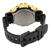 Casio G-Shock DW6900U Diamond Bezel - Gold Steel / Black & 4.60 CTW