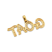 10K Gold Diamond Charm – Custom Goat with Baguette & Round Setting – 2.70 CTW