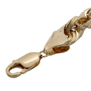 Rope Bracelet Semi Solid - 10KT Gold & 20MM