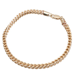 Box Franco Bracelet Semi Solid - 10KT Gold & 2MM - 10MM
